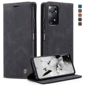 Redmi Note 11 Pro CaseMe Leather Flip Cover