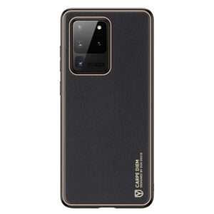 Dux Ducis Yolo Leather Electroplated Case for Samsung S20+/S20 Ultra
