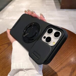 Shockproof Magnetic Phone Case with Slide Camera Protector for iPhone 17 Pro ,17 Pro Max,16 Pro Max &13 Pro Max